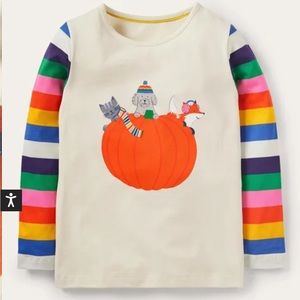 NWT Mini Boden Hotchpotch Animal T-shirt  🎃 👻